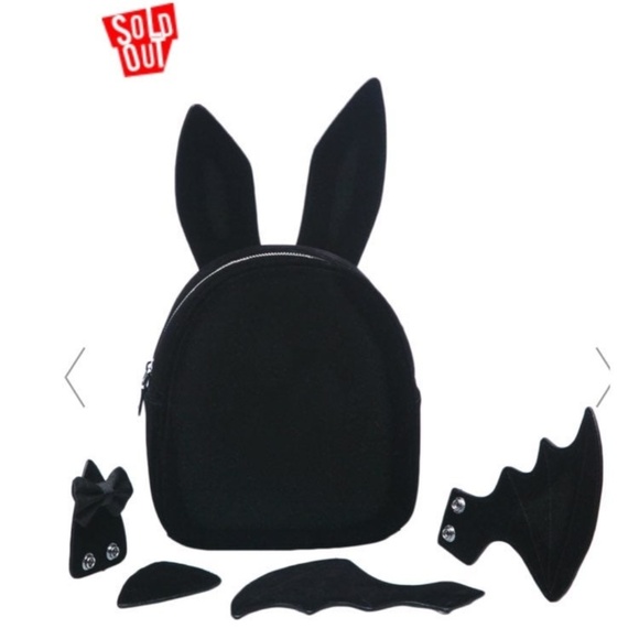 Dolls Kill Handbags - Sugar Thrillz Midnight Menagerie Bag